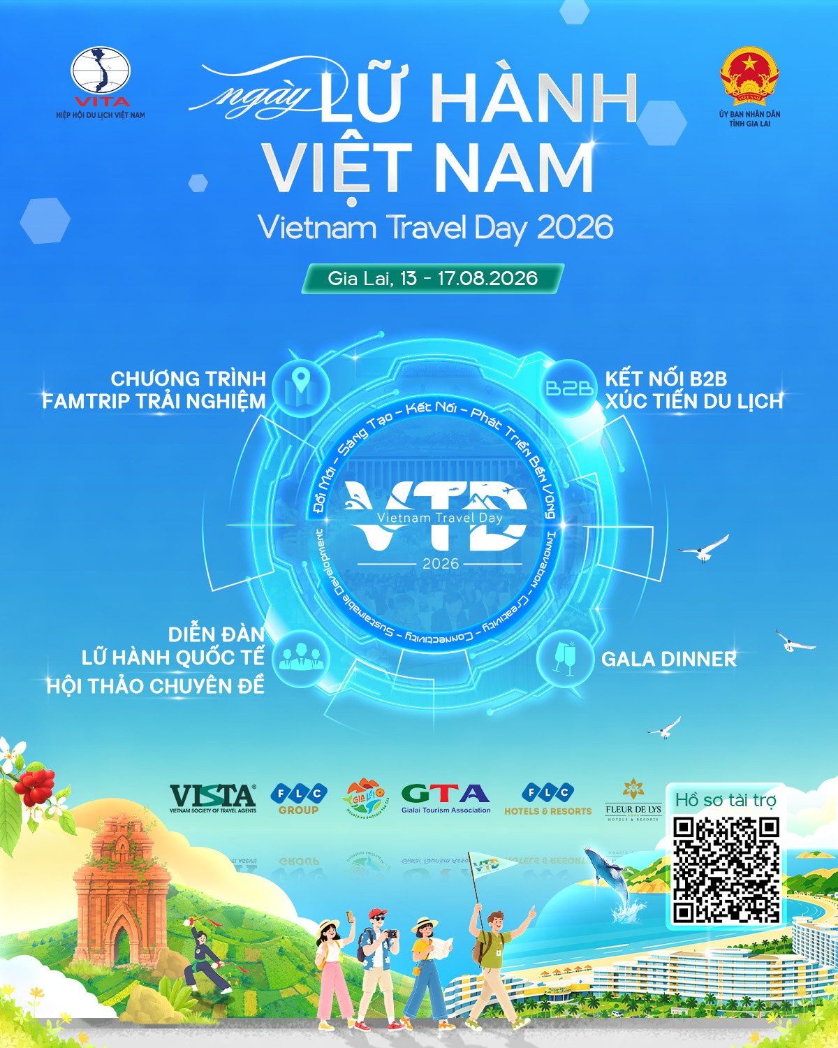 Poster Ngày Lữ hành Việt Nam 2026