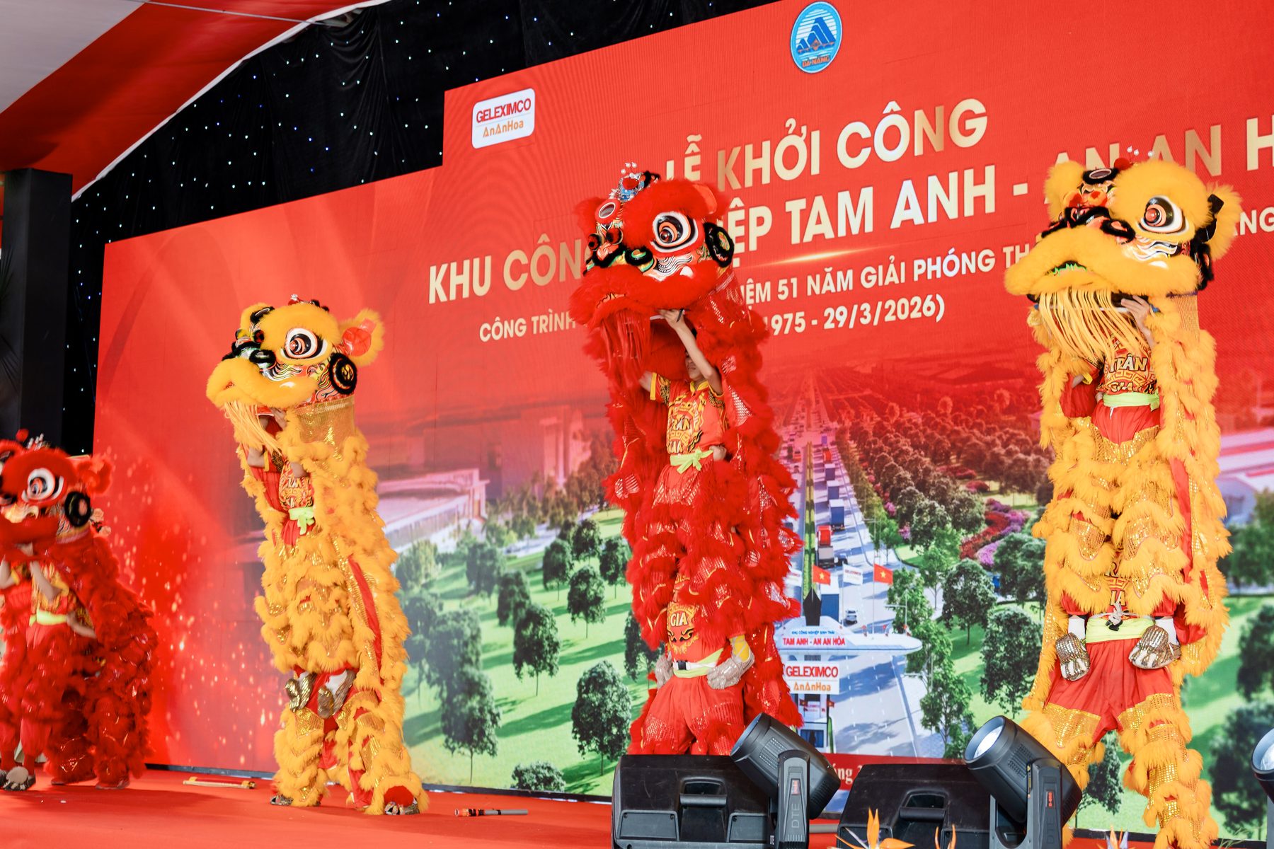LỄ KHỞI CÔNG KHU CÔNG NGHIỆP TAM ANH – AN AN HÒA