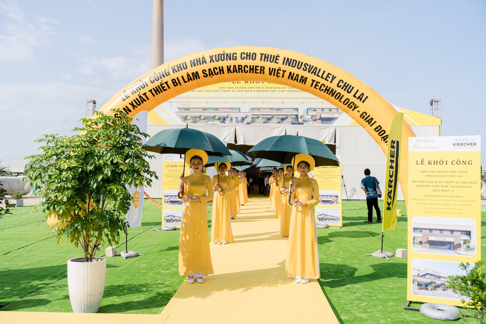 LỄ KHỞI CÔNG KHU NHÀ XƯỞNG KARCHER