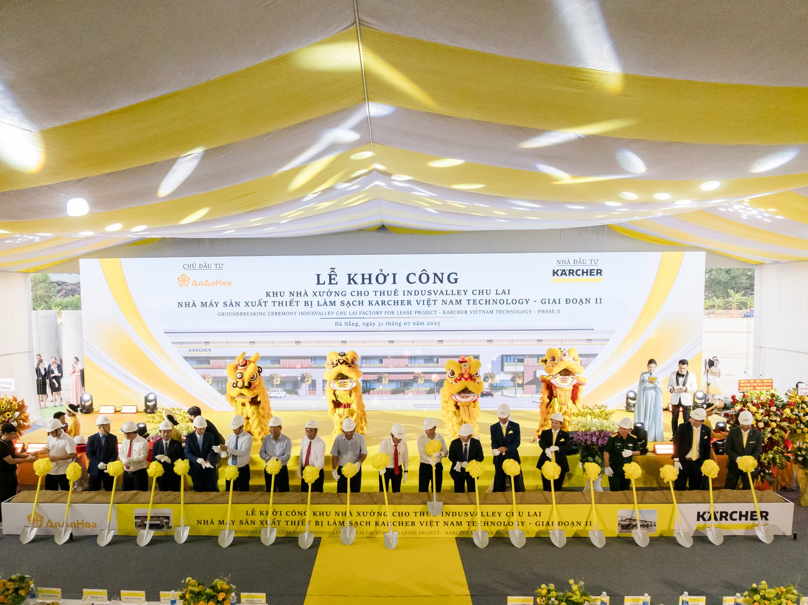 LỄ KHỞI CÔNG KHU NHÀ XƯỞNG KARCHER