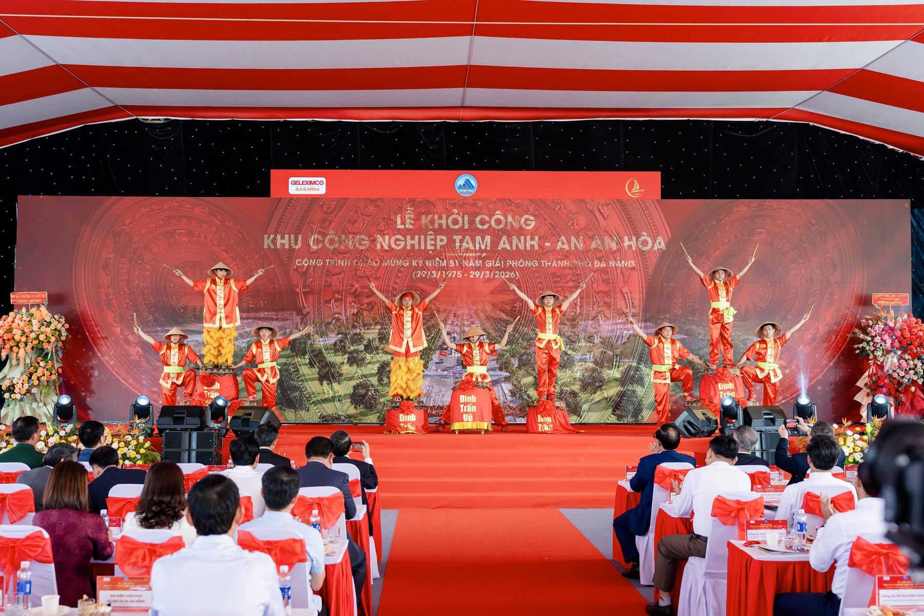LỄ KHỞI CÔNG KHU CÔNG NGHIỆP TAM ANH – AN AN HÒA