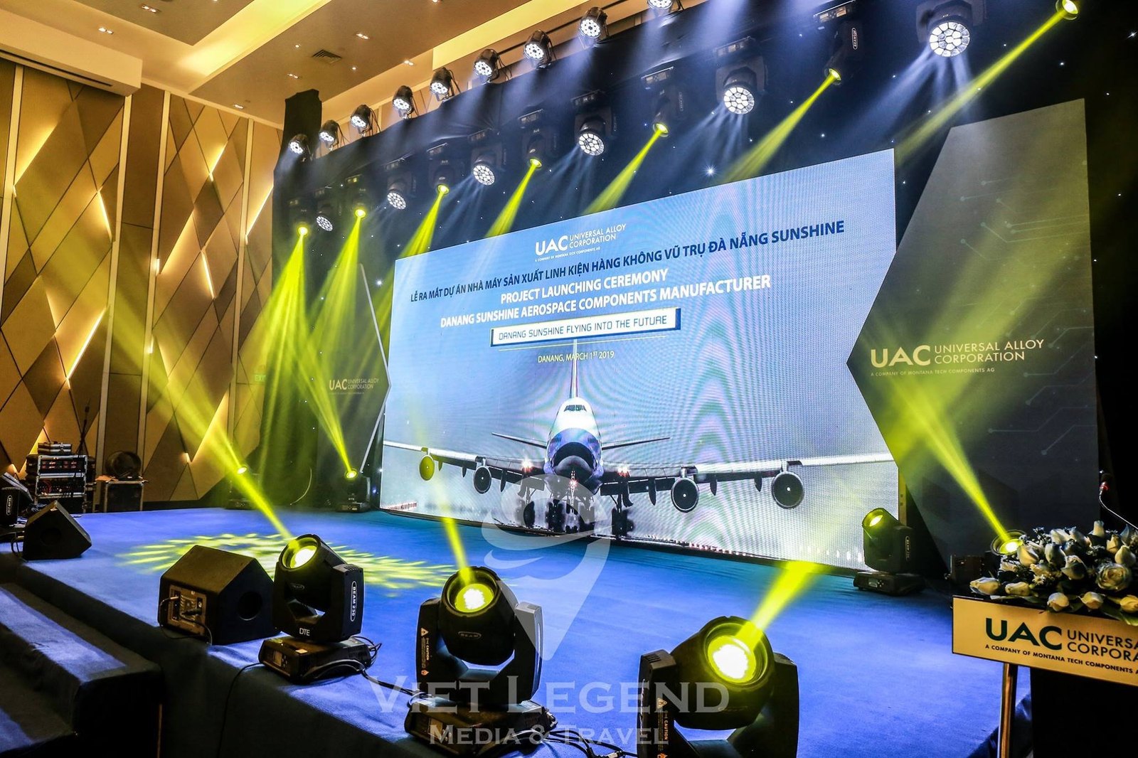 LỄ RA MẮT DỰ ÁN NHÀ MÁY SẢN XUẤT LINH KIỆN HÀNG KHÔNG VŨ TRỤ ĐÀ NẴNG SUNSHINE